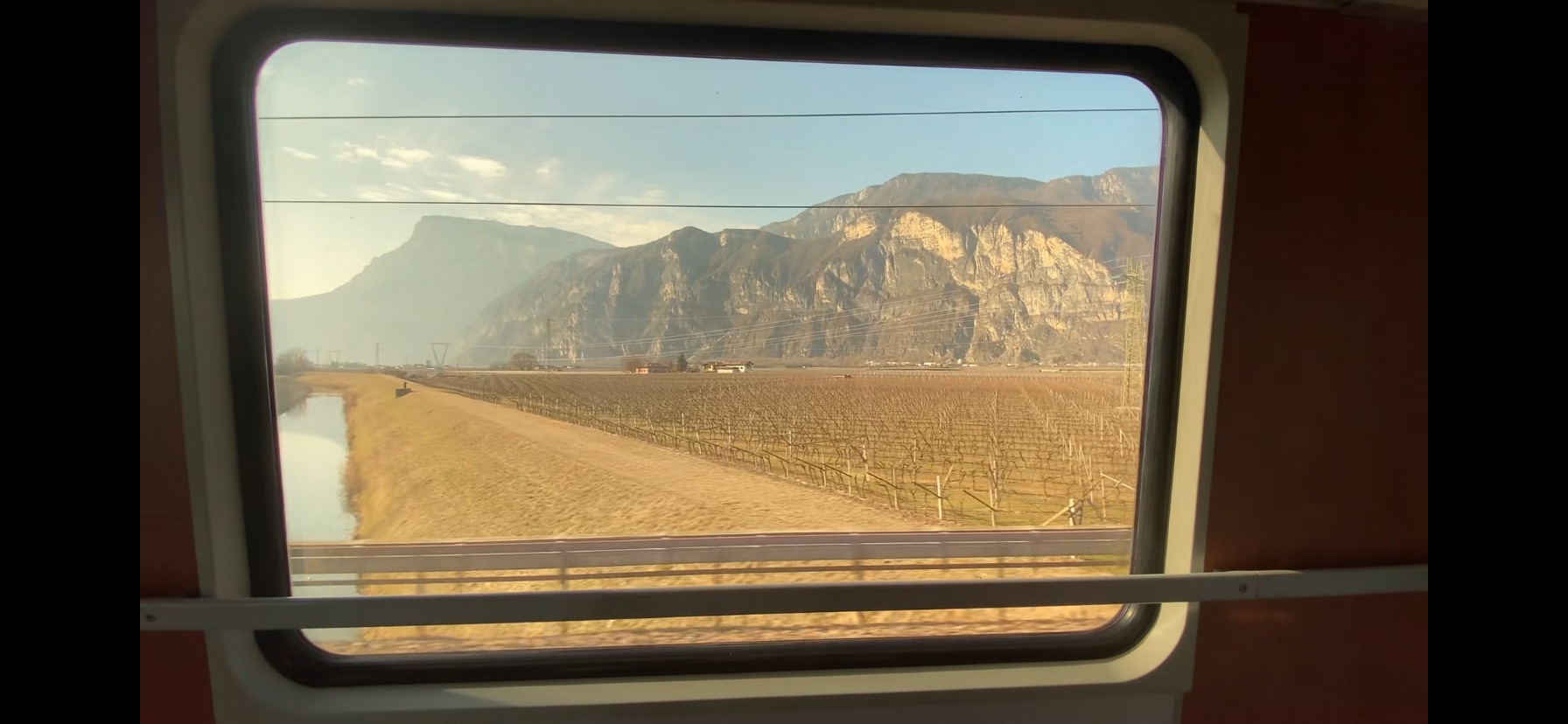 View from train