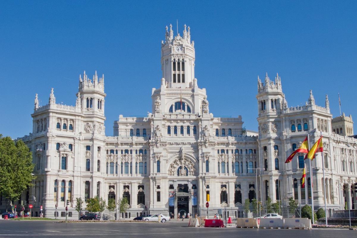 The Town Hall of Madrid.