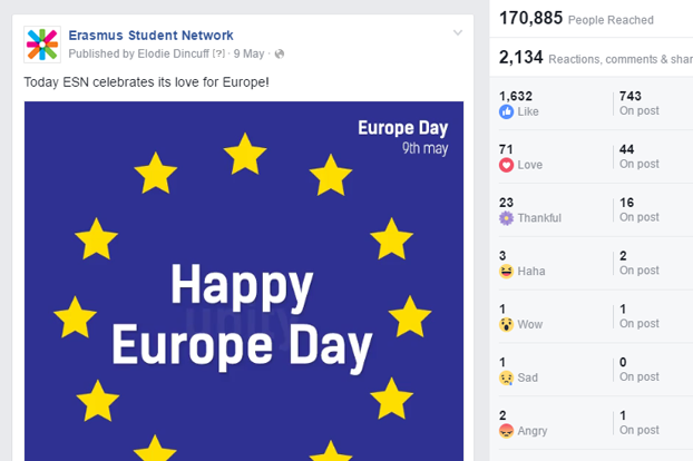 Europe Day tweet