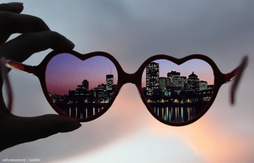heart shaped glasses