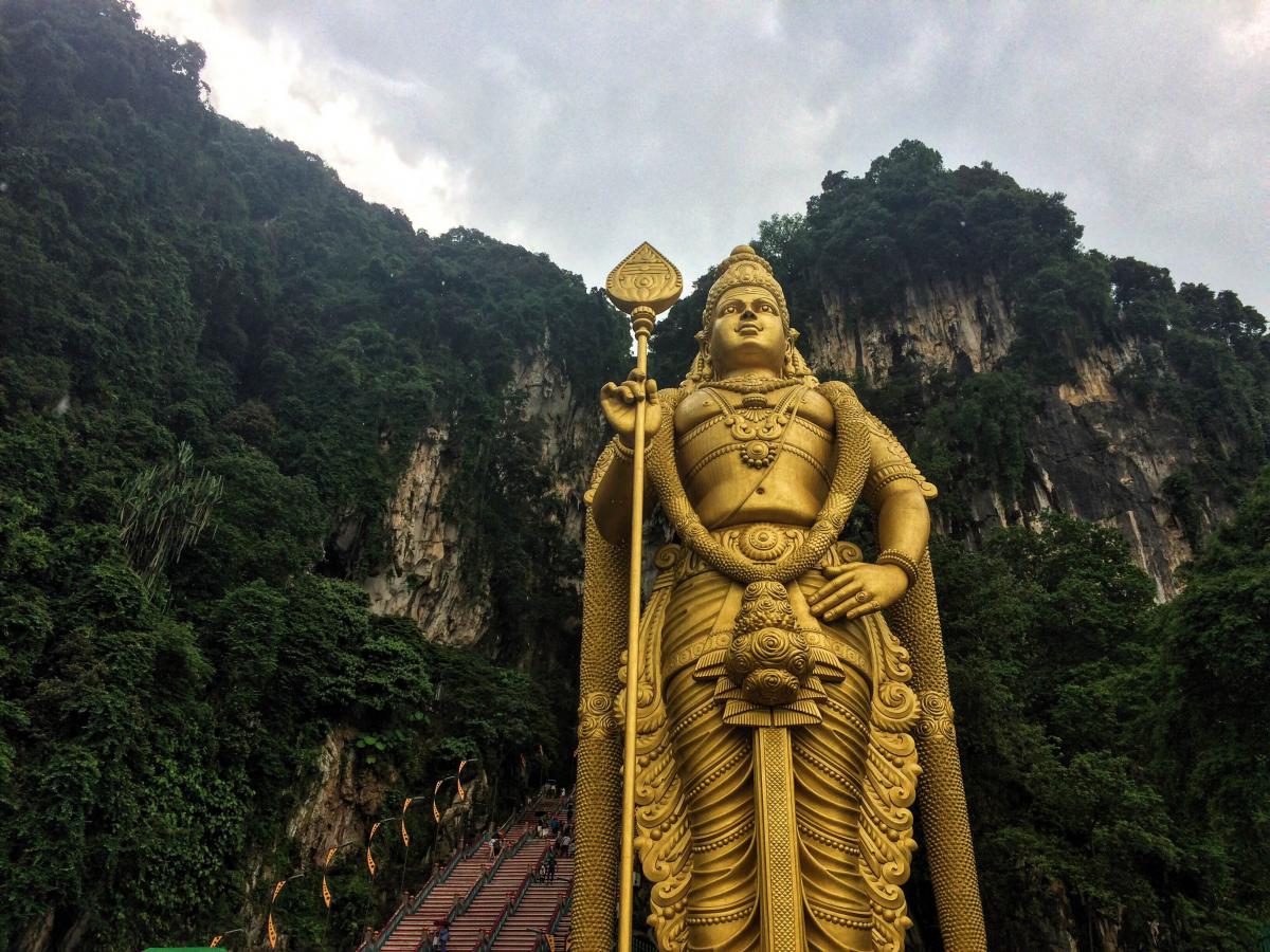 big golden god statute in nature