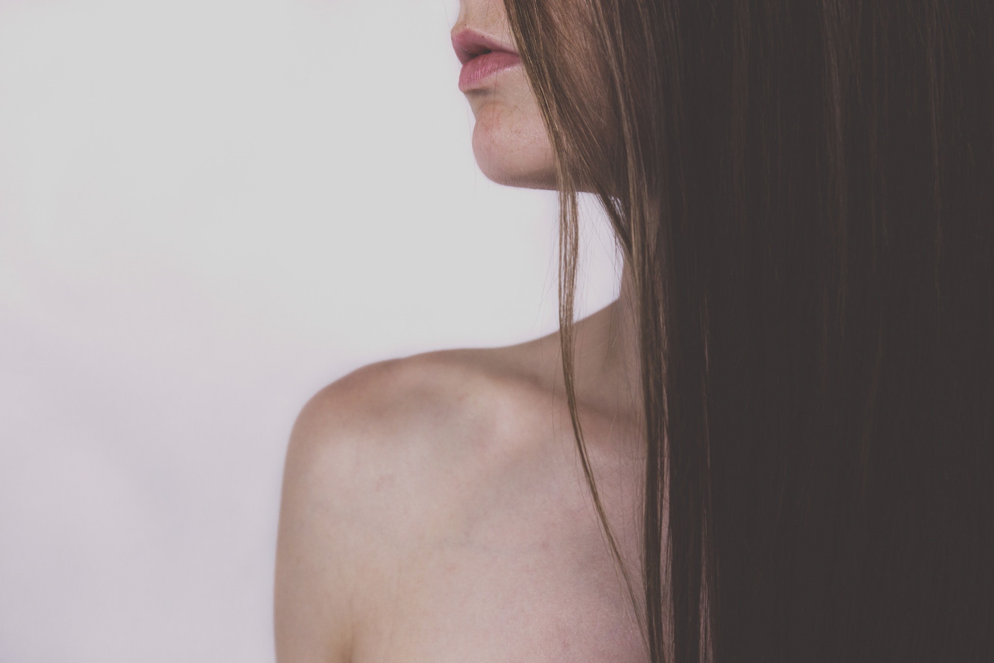 hair donation, close-up on hair