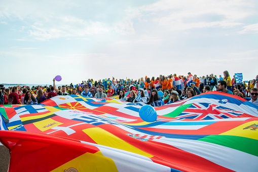 flag parade