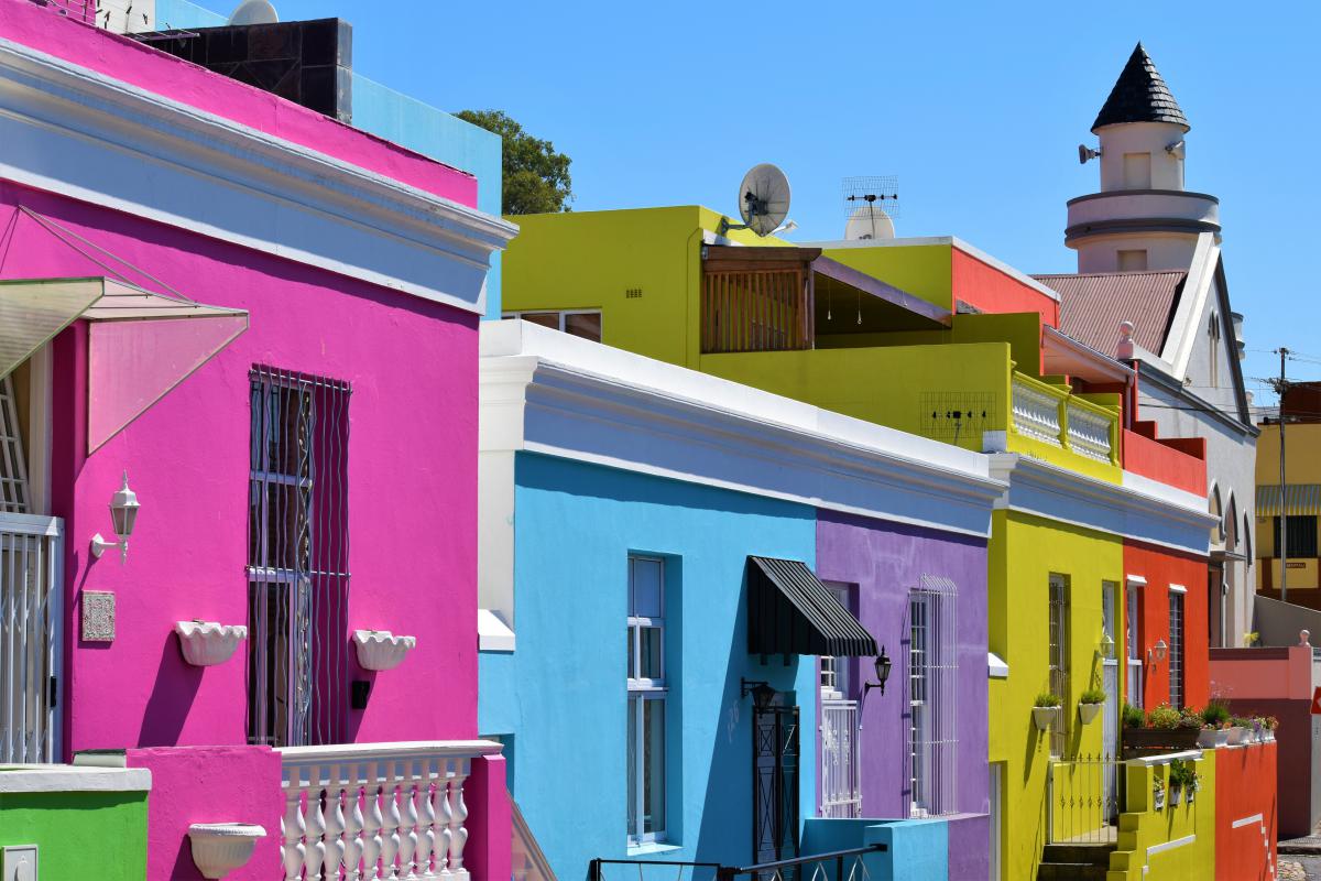 colourful houses