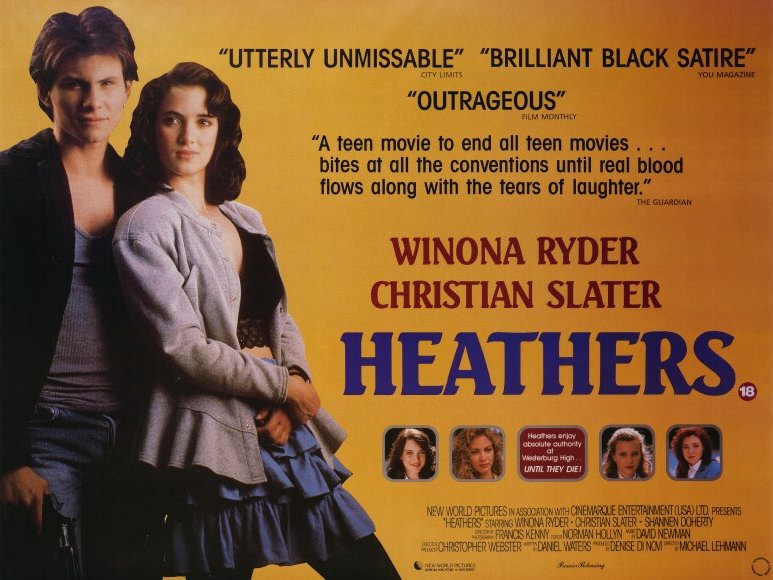 Heathers movie poster