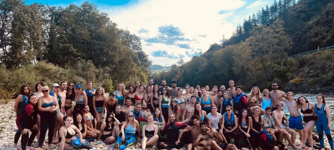 We are Europe training course group photo