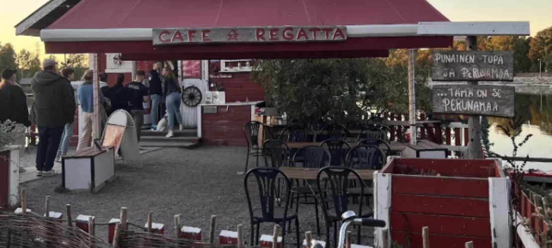Cafe Regatta in Helsinki