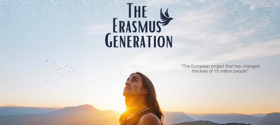 The horizontal poster of The Erasmus Generation movie.