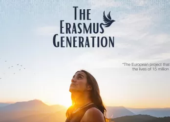 The horizontal poster of The Erasmus Generation movie.