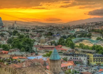 The view of Georgia's capital city