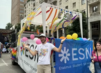 ESN Italy's truck for the pride parade