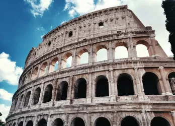 Colosseum building, Rome