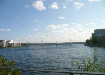 The lake og the city of Jönköping