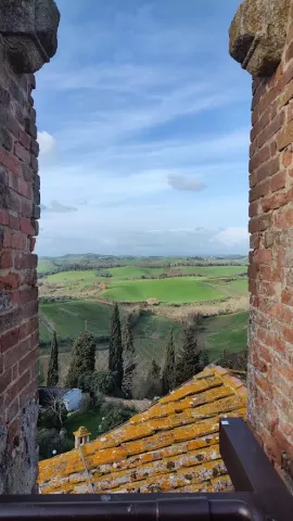 A panorama of Tuscany